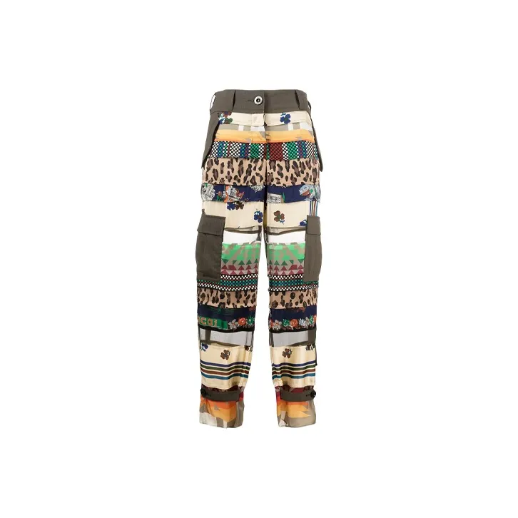 Sacai Cargo Pants Women's Green-0