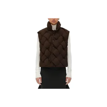 Bottega Veneta Vest Women's Chocolate Brown