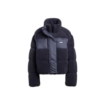 Adidas Velvet Jackets Women's Navy Blue