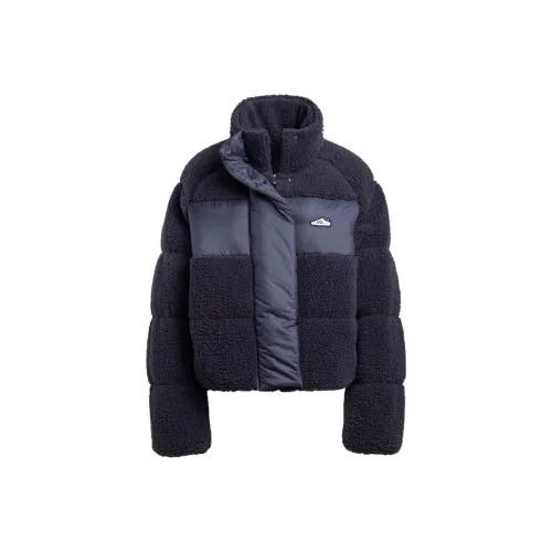Adidas Velvet Jackets Women's Navy Blue