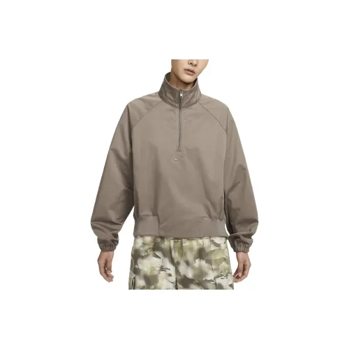 Nike Sportswear Collection Women's Oversized Twill 1/4 Zip Top