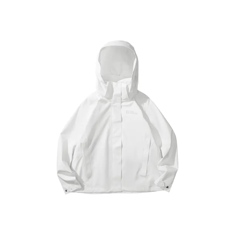 Jack Wolfskin KARANA Outdoor Hiking Waterproof, Windproof, And Water Repellent Windbreaker Jacket Women's-6