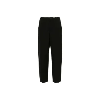 MARNI Logo Embroidered Straight Leg Trousers