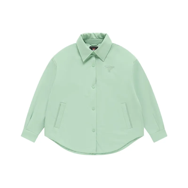 FILA Puffer Jacket Women's Light Bright Green-0