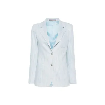 Tagliatore Single breasted Denim Blazer