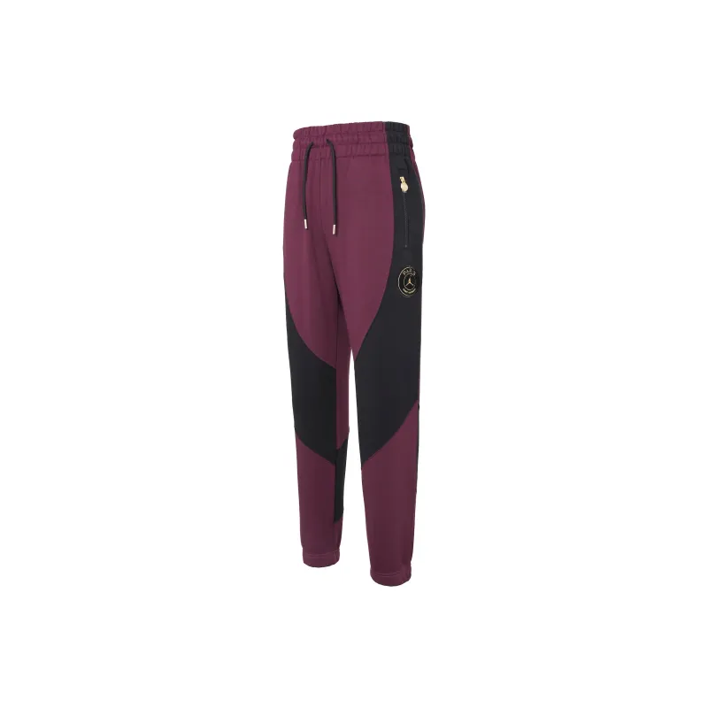 Jordan Knitted Sports Pants Paris Saint-Germain Women's Red-0
