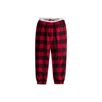 Hollister Casual Pants Women's Red Plaid