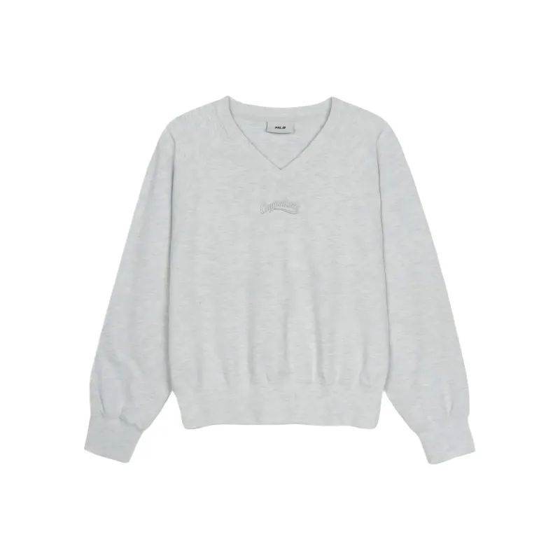 MLB Cleveland Guardians SS25 Sweatshirt Women's Gray-0