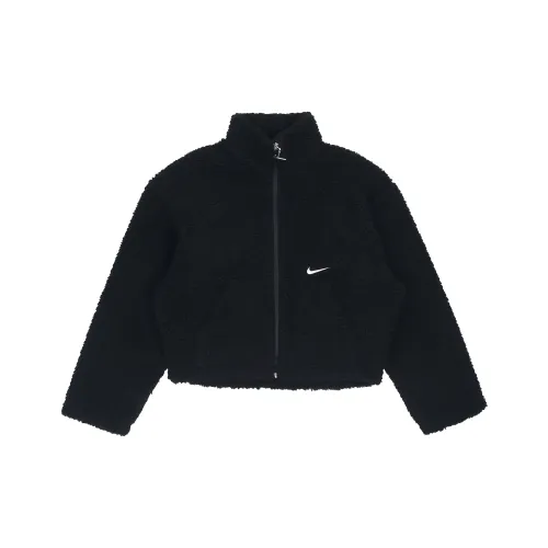 Nike Cropped Coats Women's Black