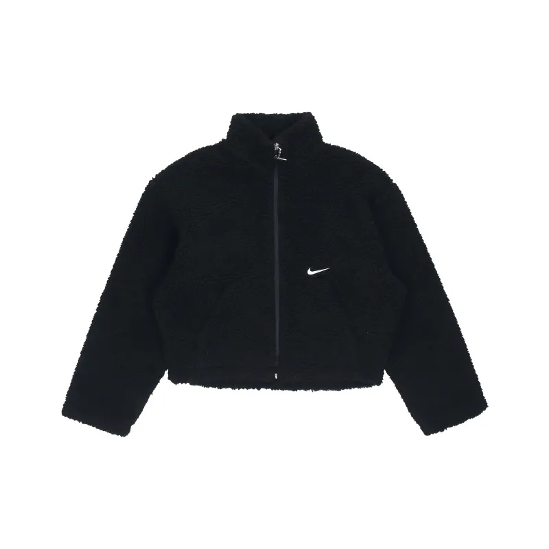 Nike Cropped Coats Women's Black-0
