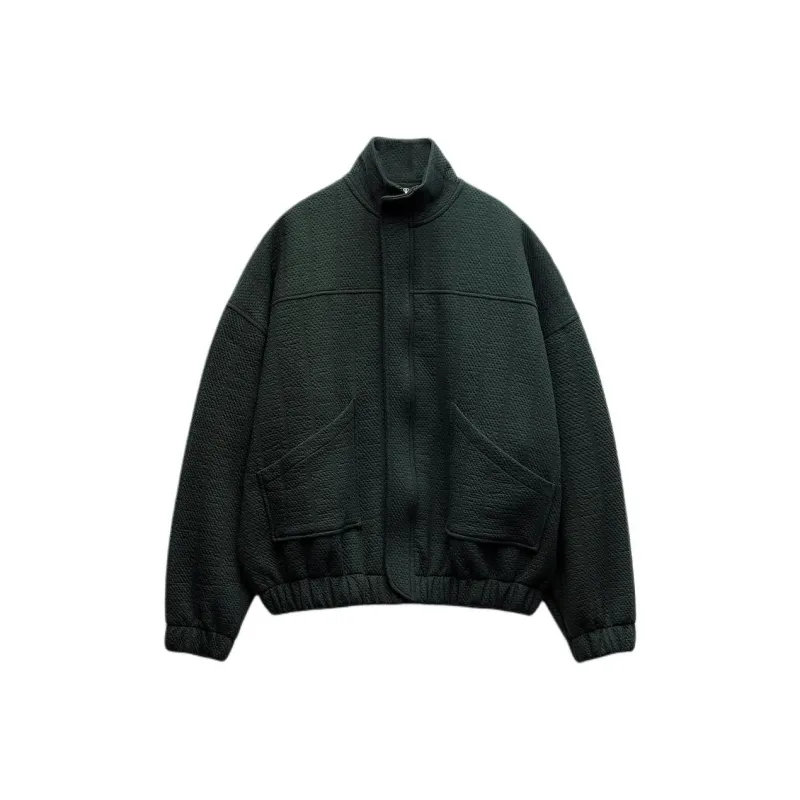 ZARA Puffer Jacket Women's Dark Khaki-0