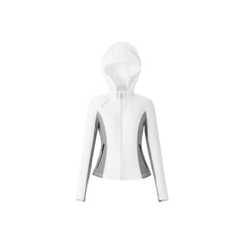 BOSIDENG Sun Protection Clothing Women's Black And White Geometric