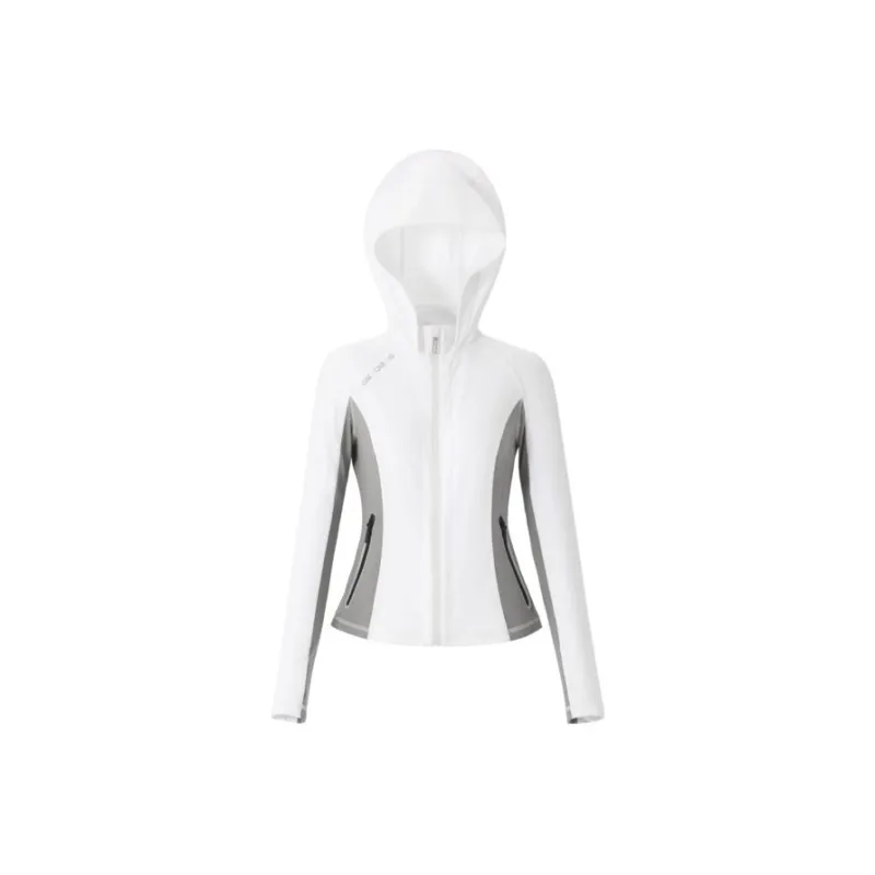 BOSIDENG Sun Protection Clothing Women's Black And White Geometric-0