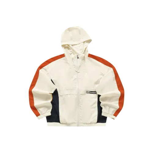 FILA FUSION Trench Coats Women's Ivory