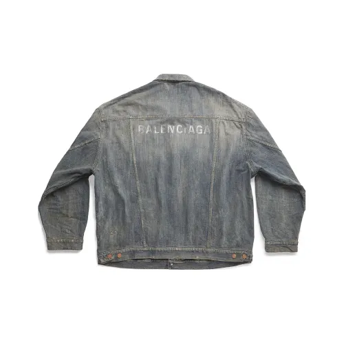 Balenciaga Deconstructed Denim Jacket