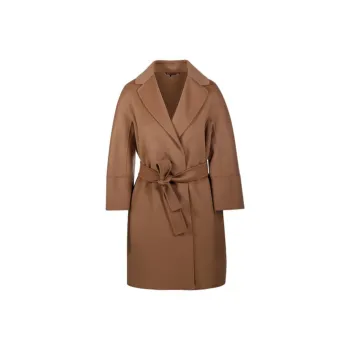 'S MAX MARA Arona Belted Long Sleeved Coat
