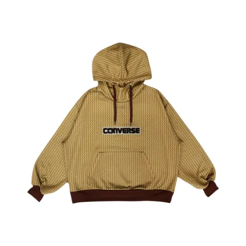 Converse PTND CHENILLE SWEAT HOODIE LDS Sweatshirt Women's Brown