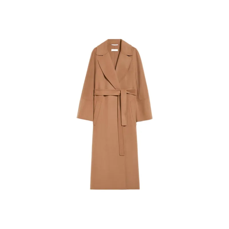 'S MAX MARA Belted Virgin Wool Coat-0