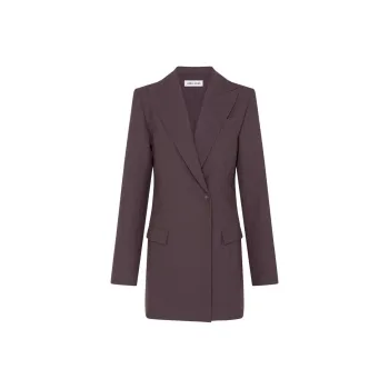 ANNA QUAN SS24 Business Suits Coats Women's Chocolate