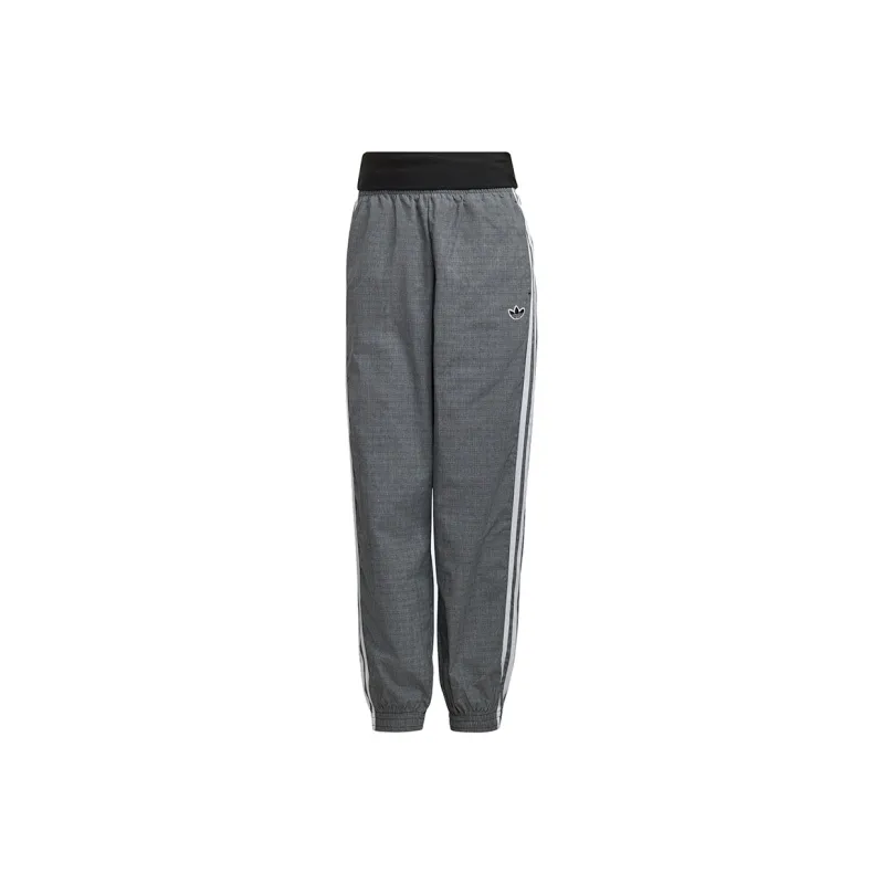 Adidas Originals Knitted Sports Pants Women's Gray-0