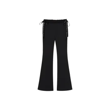 LA CRAWFISH Casual Pants Women's Black