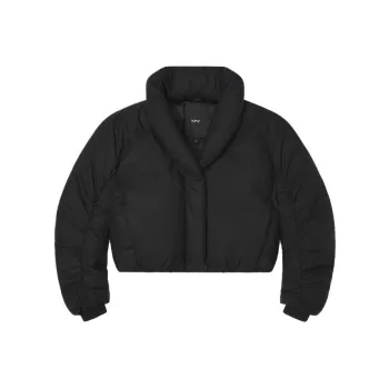 Khy DROP 002 Series Cropped Puffer Jacket Jacket Women's Black