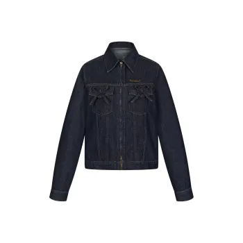 BETWEENAND Denim Jacket Women's Blue