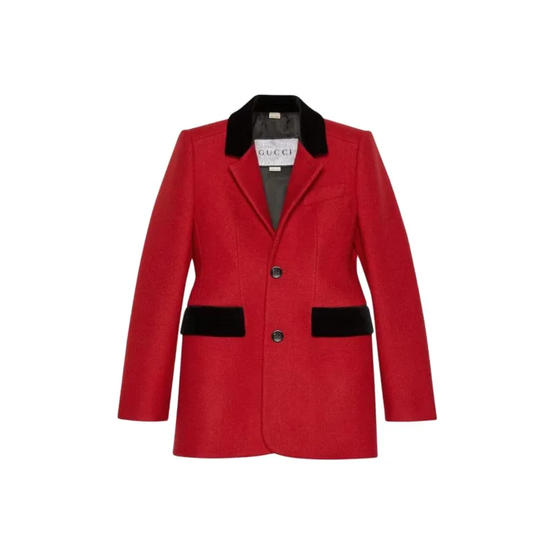GUCCI x Balenciaga The Hacker Project Business Suits Coats Women's Red-0