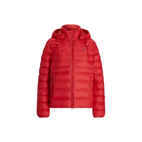 Polo Ralph Lauren FW24 Puffer Jacket Women's Red