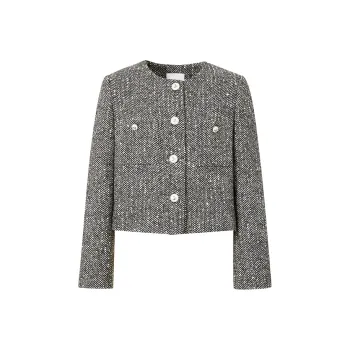 Hopeshow Cropped Coat Women's Gray