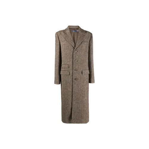 Polo Ralph Lauren Herringbone Wool Trench Coat