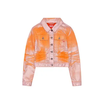 DIESEL De-Slimmy-S Cropped Denim Jacket