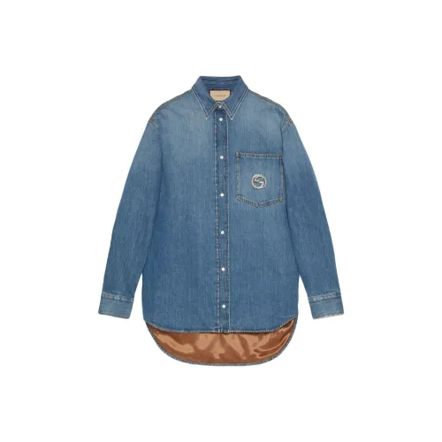 GUCCI Eco Washed Denim 'Blue/Multicolor'