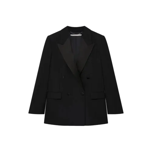 Stella McCartney Tuxedo Satin Lapels Tailored Blazer