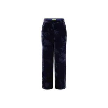 Shanghai Tang Velvet finish Trousers