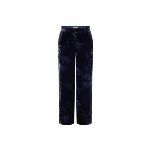 Shanghai Tang Velvet finish Trousers