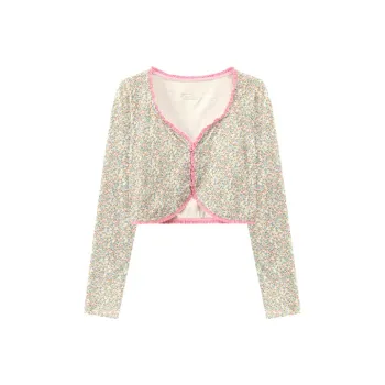 CHUU Cropped Coats Women's Pink