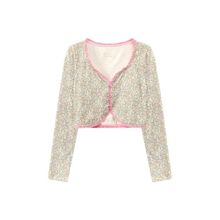 CHUU Cropped Coats Women's Pink-0
