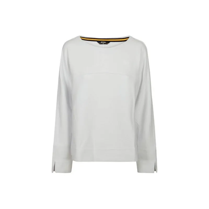 K WAY Sweatshirts Women's White-0