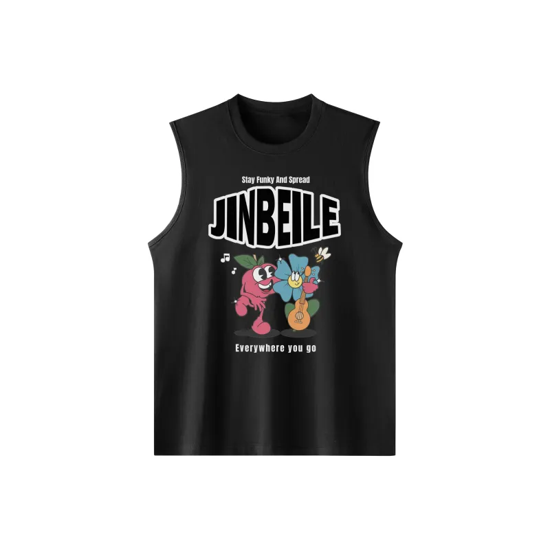 JINBEILE Tank Tops Unisex-4