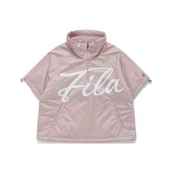 FILA Puffer Jacket Women's Tea Plum Pink