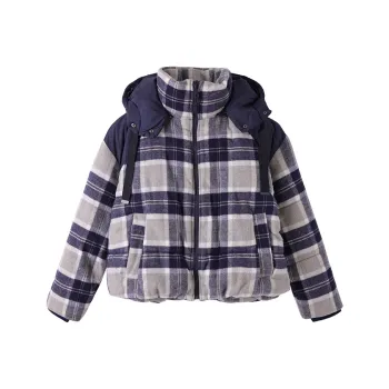 ZARA Puffer Jacket Women's Royal Blue
