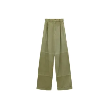 LOEWE SS24 Casual Pants Women's Green
