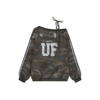 UNIFREE Sweatshirt Women's Green Camouflage