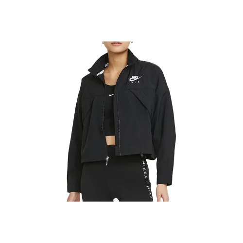 Nike Cropped Coats Women's Black