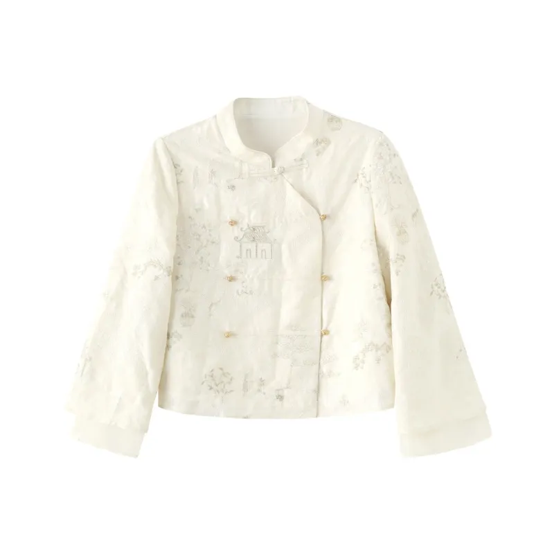 Miss Chipmunk Cropped Coats Women's-4
