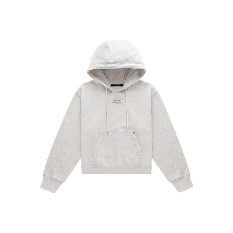GUESS Sweatshirt Women's OTM Gray White-0