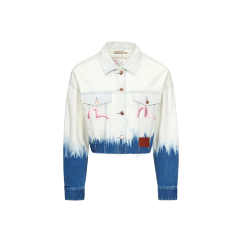 EVISU Denim Jacket Women's White-0