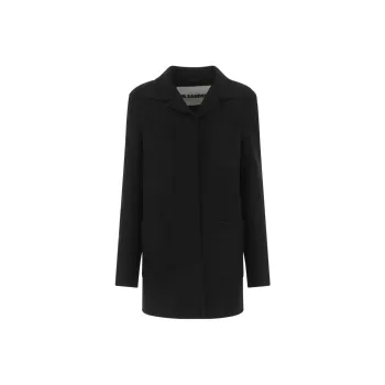 JIL SANDER Coats Women's Black