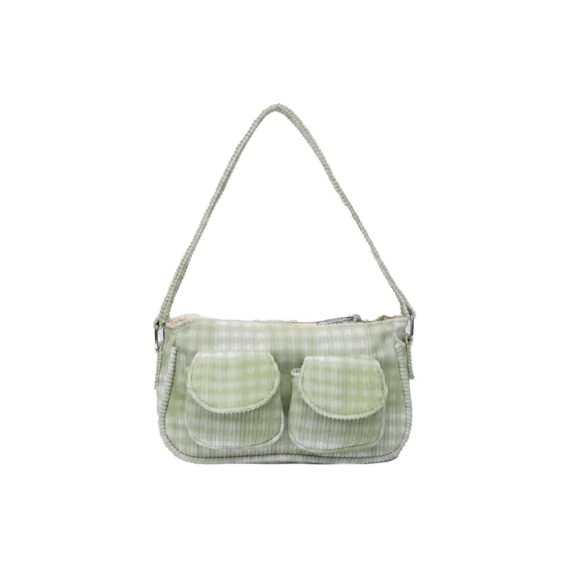 TOUTSEUL YOLO Corduroy Shoulder Bag Women's Multicolor-6
